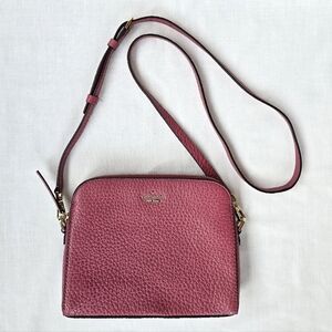 Kate Spade▪️Carter Street Tika in Cinnabar Rose Cow Leather Crossbody Bag